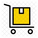 Dolly Parcel Delivery Icon