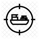 Fair Trade Cargo Ship Icon