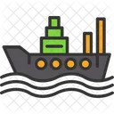 Cargo Freighter Logistics 아이콘