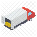 Container Loading Delivery Truck Shipment Icon