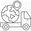 Delivery Location Parcel Package Icon