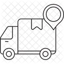 Delivery Location Parcel Package Icon