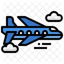 Flight Airplane Air Freight Icon