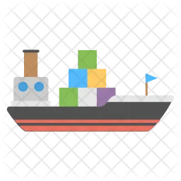 Cargo Ship  Icon