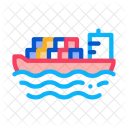 Cargo Ship  Icon