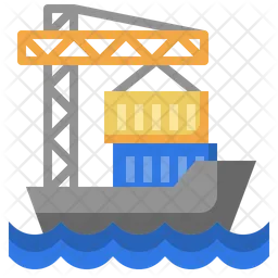 Cargo Ship  Icon