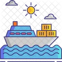 Cargo Ship  Icon