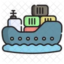 Ship Transport Export Icon