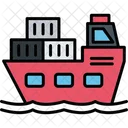 Cargo Ship Cargo Navy Icon