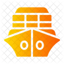 Cargo Ship Container Transport Icon