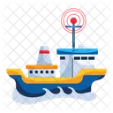 Cargo Boat Cargo Ship Watercraft Icon