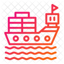 Cargo Ship Ship Cargo Icon