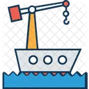 Cargo Ship Crane  Icon