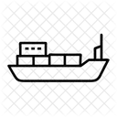 Cargo Ship Icon Icon