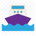 Ship Boat Cargo Icon