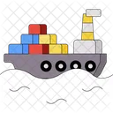 Cargo Ship Ship Boat Icon