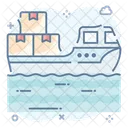 Cargo Ship  Icon