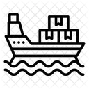Cargo Ship  Icon