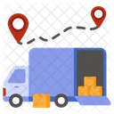 Cargo Tracking Cargo Delivery Freight Delivery Icon