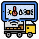 Cargo Tracking Cargo Ship Logistics Digital Transformation Tracker Transportation Icon