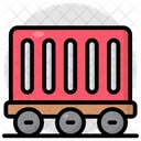 Cargo Train Tram Subway Icon