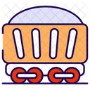 Cargo Train Freight Train Railway Transport Icon