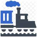 Cargo Train Logistics Icon