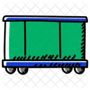 Cargo Train Freight Train Railway Transport Icon
