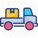 Cargo Transport Truck Icon