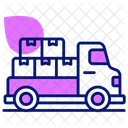 Cargo Truck Vehicle Icon