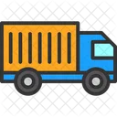 Cargo Truck And Cargo Icon