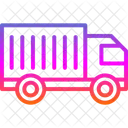 Cargo Truck And Cargo Icon