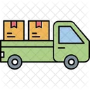 Cargo Truck Delivery Car Pickup Truck Icon