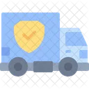 Cargo Truck Security Delivery Icon