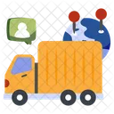 Cargo Van Cargo Delivery Road Freight Icon