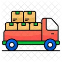 Cargo Van Cargo Delivery Road Freight Icon