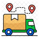 Cargo Van Cargo Delivery Road Freight Icon