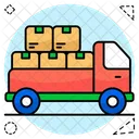 Cargo Van Cargo Delivery Road Freight Icon