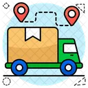 Cargo Van Cargo Delivery Road Freight Icon