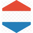 Caribe Holanda Bandeira Ícone