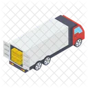 Caricamento Del Container Camion Per La Consegna Spedizione Icon