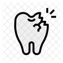 충치 치아 치과의사 아이콘