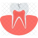 Cavidad Dental Diente Cavidad Icono