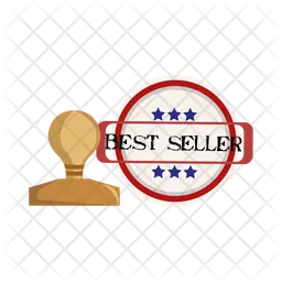 Selo de best-seller Logo Ícone