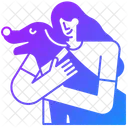 Caring Dog  Icon