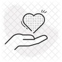 Caring Gesture Acts Of Kindness Love Icon