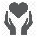 Heart Hands Love Icon