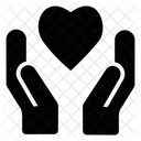 Caring Healthcare Heart Care Icon