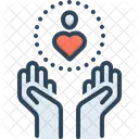 Caring Care Protection Icon