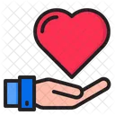 Caring Love Love Care Hand Icon